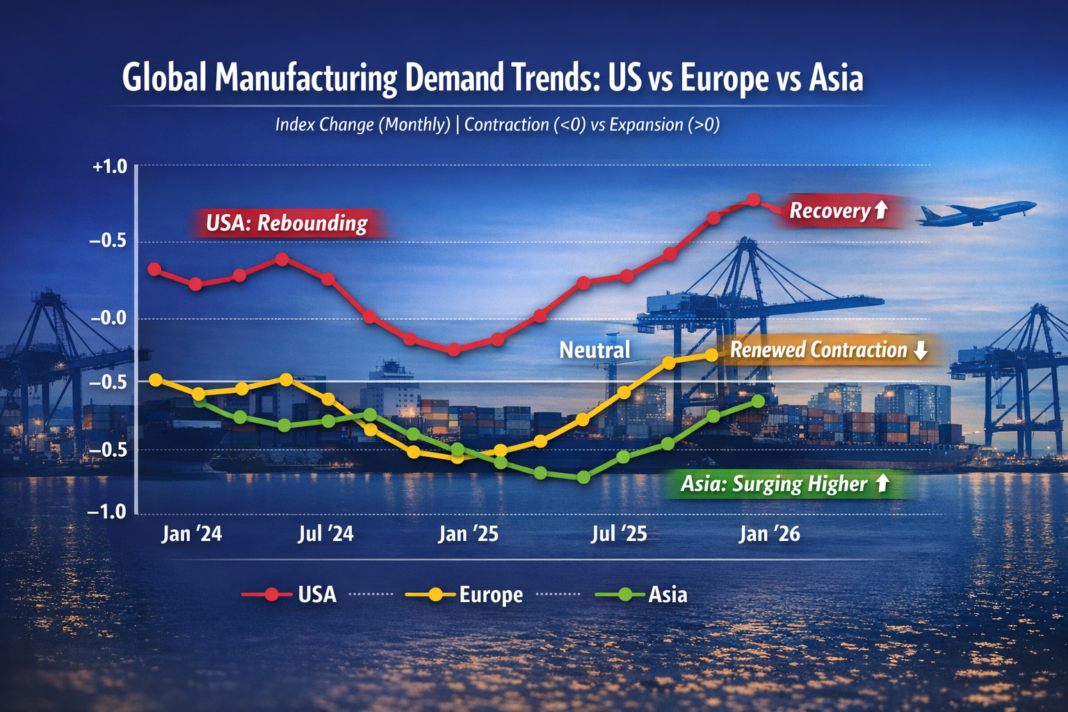 Global Manufacturing Rebounds in 2026: Asia Powers Demand Surge as US ...